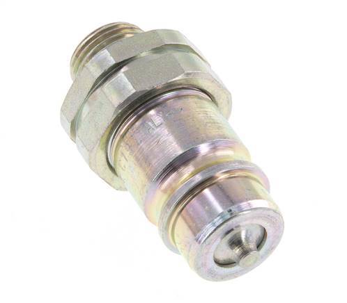 Stalen DN 12.5 Hydraulische Koppeling Insteeknippel 12 mm L Knelring ISO 7241-1 A/8434-1 D 20.5mm