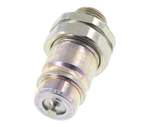 Stalen DN 12.5 Hydraulische Koppeling Insteeknippel 12 mm L Knelring ISO 7241-1 A/8434-1 D 20.5mm