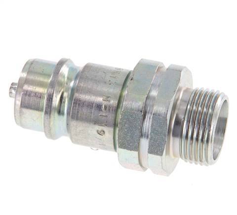 Stalen DN 12.5 Hydraulische Koppeling Insteeknippel 15 mm L Knelring ISO 7241-1 A/8434-1 D 20.5mm