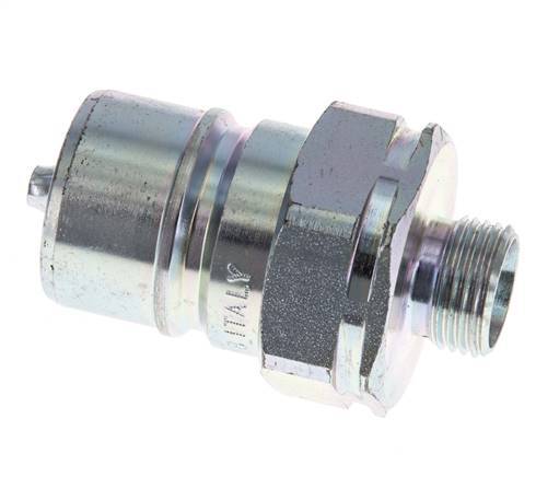 Stalen DN 20 Hydraulische Koppeling Insteeknippel 12 mm L Knelring ISO 7241-1 A/8434-1 D 29.1mm