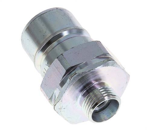 Stalen DN 20 Hydraulische Koppeling Insteeknippel 12 mm L Knelring ISO 7241-1 A/8434-1 D 29.1mm