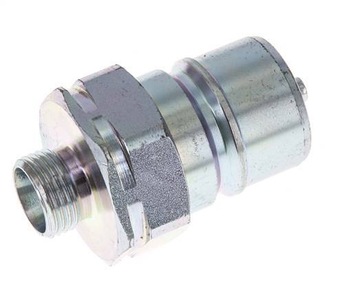 Stalen DN 20 Hydraulische Koppeling Insteeknippel 12 mm L Knelring ISO 7241-1 A/8434-1 D 29.1mm