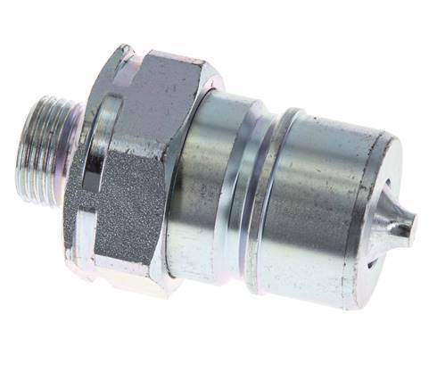 Stalen DN 20 Hydraulische Koppeling Insteeknippel 12 mm L Knelring ISO 7241-1 A/8434-1 D 29.1mm