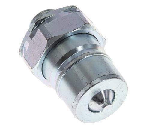 Stalen DN 20 Hydraulische Koppeling Insteeknippel 12 mm L Knelring ISO 7241-1 A/8434-1 D 29.1mm
