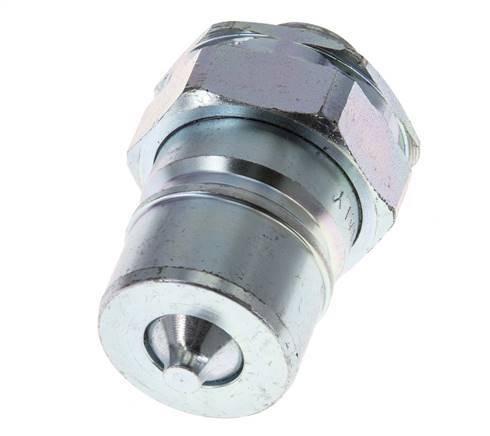 Stalen DN 20 Hydraulische Koppeling Insteeknippel 12 mm L Knelring ISO 7241-1 A/8434-1 D 29.1mm