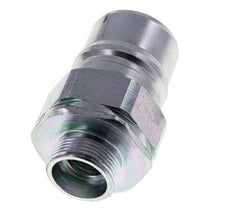 Stalen DN 25 Hydraulische Koppeling Insteeknippel 18 mm L Knelring ISO 7241-1 A/8434-1 D 34.3mm
