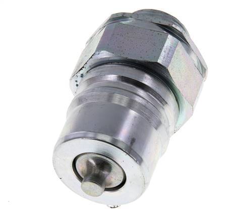 Stalen DN 25 Hydraulische Koppeling Insteeknippel 18 mm L Knelring ISO 7241-1 A/8434-1 D 34.3mm