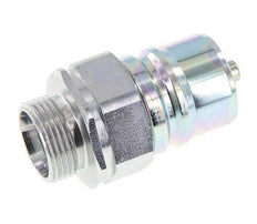 Stalen DN 25 Hydraulische Koppeling Insteeknippel 22 mm L Knelring ISO 7241-1 A/8434-1 D 34.3mm