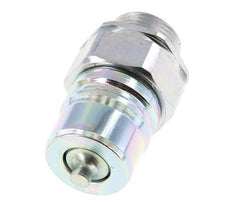 Stalen DN 25 Hydraulische Koppeling Insteeknippel 22 mm L Knelring ISO 7241-1 A/8434-1 D 34.3mm
