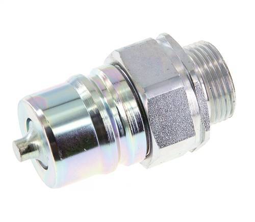 Stalen DN 25 Hydraulische Koppeling Insteeknippel 22 mm L Knelring ISO 7241-1 A/8434-1 D 34.3mm
