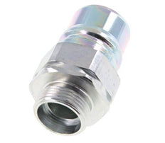 Stalen DN 25 Hydraulische Koppeling Insteeknippel 22 mm L Knelring ISO 7241-1 A/8434-1 D 34.3mm