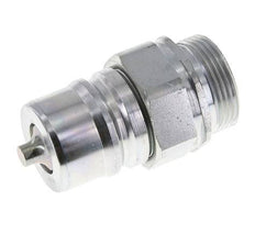 Stalen DN 25 Hydraulische Koppeling Insteeknippel 28 mm L Knelring ISO 7241-1 A/8434-1 D 34.3mm