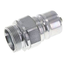Stalen DN 25 Hydraulische Koppeling Insteeknippel 28 mm L Knelring ISO 7241-1 A/8434-1 D 34.3mm
