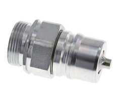 Stalen DN 25 Hydraulische Koppeling Insteeknippel 28 mm L Knelring ISO 7241-1 A/8434-1 D 34.3mm