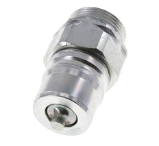 Stalen DN 25 Hydraulische Koppeling Insteeknippel 28 mm L Knelring ISO 7241-1 A/8434-1 D 34.3mm