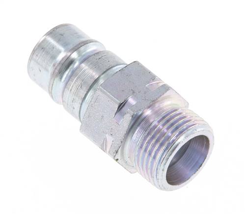 Stalen DN 10 Hydraulische Koppeling Insteeknippel 12 mm S Knelring ISO 7241-1 A/8434-1 D 17.3mm