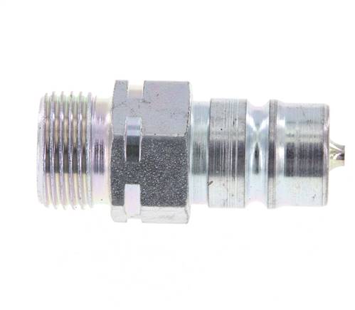 Stalen DN 10 Hydraulische Koppeling Insteeknippel 12 mm S Knelring ISO 7241-1 A/8434-1 D 17.3mm