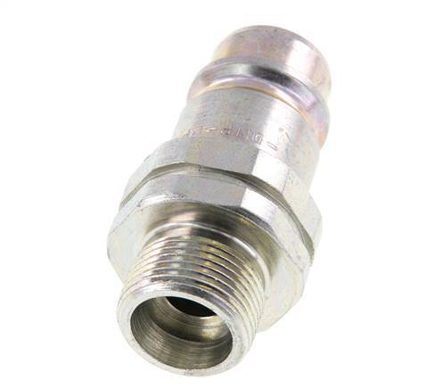 Stalen DN 12.5 Hydraulische Koppeling Insteeknippel 14 mm S Knelring ISO 7241-1 A/8434-1 D 20.5mm