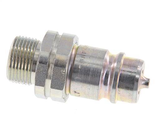 Stalen DN 12.5 Hydraulische Koppeling Insteeknippel 14 mm S Knelring ISO 7241-1 A/8434-1 D 20.5mm