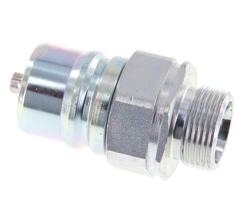 Stalen DN 25 Hydraulische Koppeling Insteeknippel 20 mm S Knelring ISO 7241-1 A/8434-1 D 34.3mm