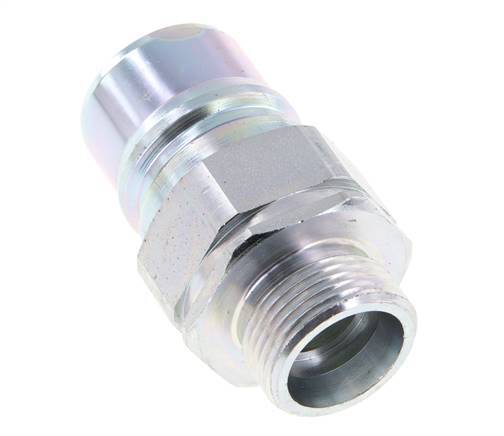 Stalen DN 25 Hydraulische Koppeling Insteeknippel 20 mm S Knelring ISO 7241-1 A/8434-1 D 34.3mm