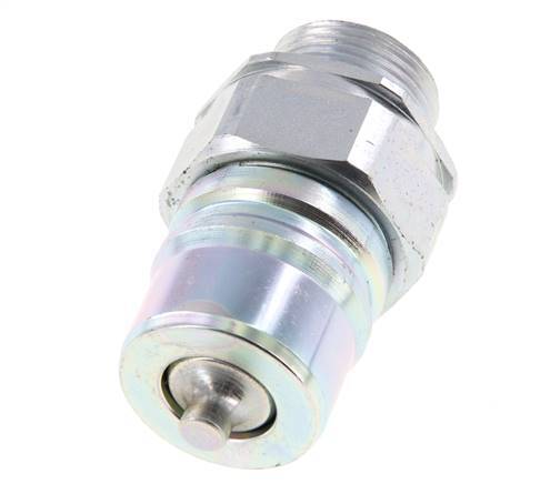 Stalen DN 25 Hydraulische Koppeling Insteeknippel 20 mm S Knelring ISO 7241-1 A/8434-1 D 34.3mm