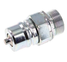 Steel DN 25 Hydraulic Coupling Plug 25 mm S Compression Ring ISO 7241-1 A/8434-1 D 34.3mm