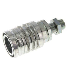 Stalen DN 12.5 Hydraulische Koppeling Snelkoppeling 10 mm L Knelring Schotkoppeling ISO 7241-1 A/8434-1 D 20.5mm