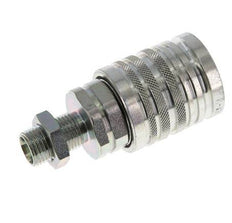 Stalen DN 12.5 Hydraulische Koppeling Snelkoppeling 10 mm L Knelring Schotkoppeling ISO 7241-1 A/8434-1 D 20.5mm