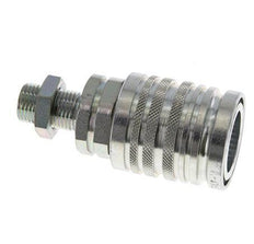 Stalen DN 12.5 Hydraulische Koppeling Snelkoppeling 10 mm L Knelring Schotkoppeling ISO 7241-1 A/8434-1 D 20.5mm