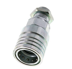 Stalen DN 25 Hydraulische Koppeling Snelkoppeling 22 mm L Knelring Schotkoppeling ISO 7241-1 A/8434-1 D 34.3mm