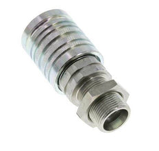 Stalen DN 12.5 Hydraulische Koppeling Snelkoppeling 16 mm S Knelring Schotkoppeling ISO 7241-1 A/8434-1 D 20.5mm