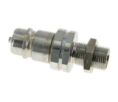 Stalen DN 12.5 Hydraulische Koppeling Insteeknippel 12 mm L Knelring Schotkoppeling ISO 7241-1 A/8434-1 D 20.5mm