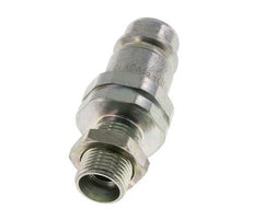 Stalen DN 12.5 Hydraulische Koppeling Insteeknippel 12 mm L Knelring Schotkoppeling ISO 7241-1 A/8434-1 D 20.5mm