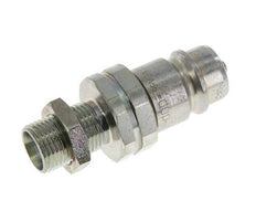 Stalen DN 12.5 Hydraulische Koppeling Insteeknippel 12 mm L Knelring Schotkoppeling ISO 7241-1 A/8434-1 D 20.5mm