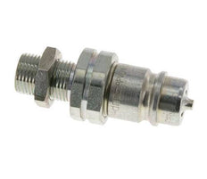 Stalen DN 12.5 Hydraulische Koppeling Insteeknippel 12 mm L Knelring Schotkoppeling ISO 7241-1 A/8434-1 D 20.5mm