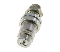 Stalen DN 12.5 Hydraulische Koppeling Insteeknippel 12 mm L Knelring Schotkoppeling ISO 7241-1 A/8434-1 D 20.5mm