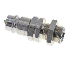 Stalen DN 12.5 Hydraulische Koppeling Insteeknippel 15 mm L Knelring Schotkoppeling ISO 7241-1 A/8434-1 D 20.5mm