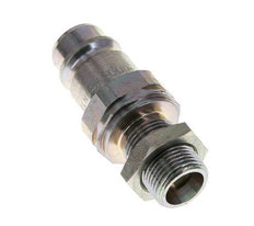 Stalen DN 12.5 Hydraulische Koppeling Insteeknippel 12 mm S Knelring Schotkoppeling ISO 7241-1 A/8434-1 D 20.5mm