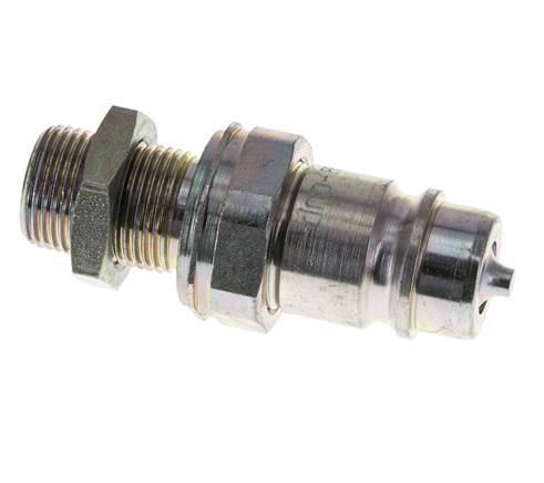 Stalen DN 12.5 Hydraulische Koppeling Insteeknippel 12 mm S Knelring Schotkoppeling ISO 7241-1 A/8434-1 D 20.5mm