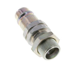 Stalen DN 12.5 Hydraulische Koppeling Insteeknippel 16 mm S Knelring Schotkoppeling ISO 7241-1 A/8434-1 D 20.5mm