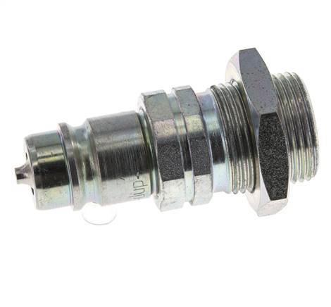 Stalen DN 12.5 Hydraulische Koppeling Insteeknippel 20 mm S Knelring Schotkoppeling ISO 7241-1 A/8434-1 D 20.5mm