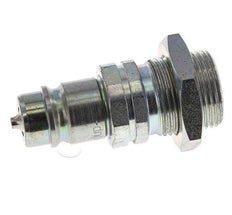 Stalen DN 12.5 Hydraulische Koppeling Insteeknippel 20 mm S Knelring Schotkoppeling ISO 7241-1 A/8434-1 D 20.5mm
