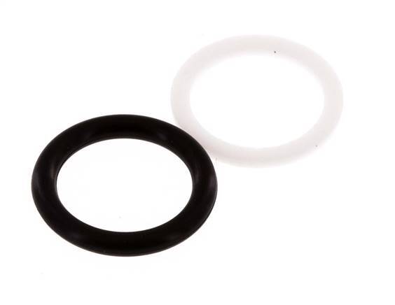 PTFE/NBR Afdichtingsset voor ISO 7241-1 A Hydraulische Koppeling (12 mm en 26 mm) [2 Stuks]
