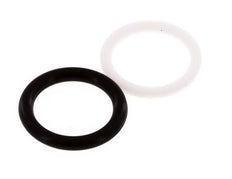 PTFE/NBR Afdichtingsset voor ISO 7241-1 A Hydraulische Koppeling (12 mm en 26 mm) [2 Stuks]