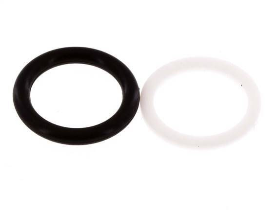 PTFE/NBR Afdichtingsset voor ISO 7241-1 A Hydraulische Koppeling (12 mm en 26 mm) [2 Stuks]