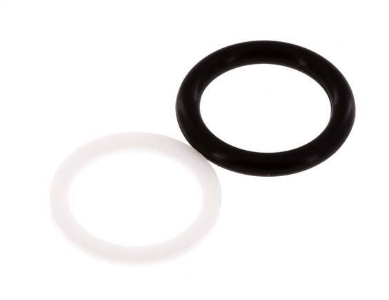 PTFE/NBR Afdichtingsset voor ISO 7241-1 A Hydraulische Koppeling (12 mm en 26 mm) [2 Stuks]