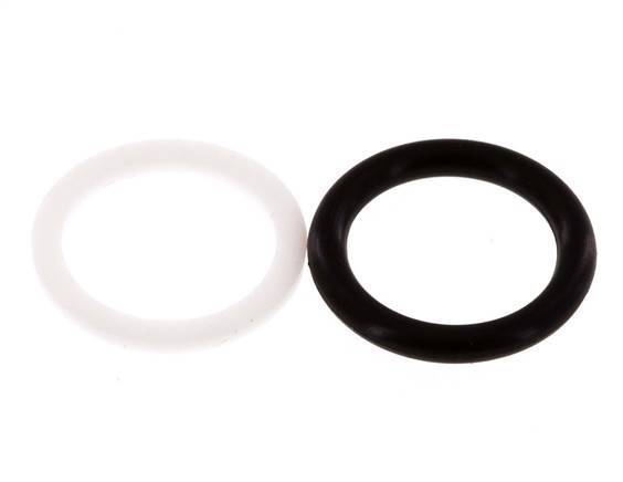 PTFE/NBR Afdichtingsset voor ISO 7241-1 A Hydraulische Koppeling (12 mm en 26 mm) [2 Stuks]