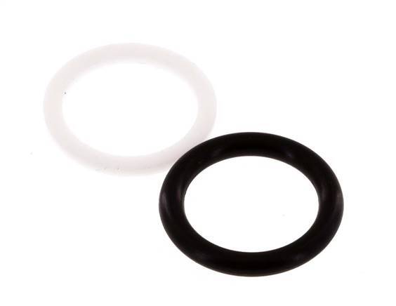 PTFE/NBR Afdichtingsset voor ISO 7241-1 A Hydraulische Koppeling (12 mm en 26 mm) [2 Stuks]