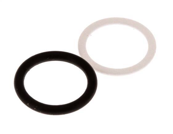 PTFE/NBR Afdichtingsset voor ISO 7241-1 A Hydraulische Koppeling (16 mm en 31 mm) [2 Stuks]